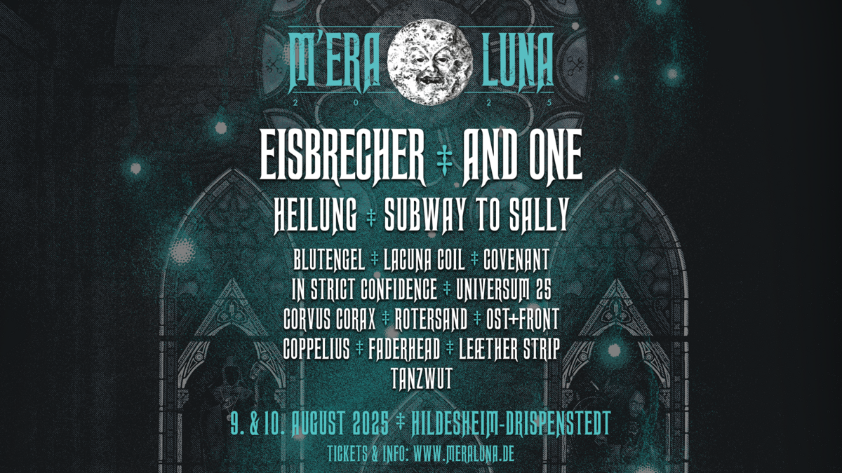 Strahlende Zukunft Die ersten Bands für 2025 sind da! Mera Luna Festival